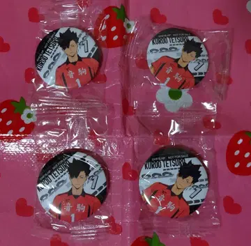 쿠라스시 하이큐!! 콜라보 빅쿠라폰! 캔뱃지 쿠로오 테츠로