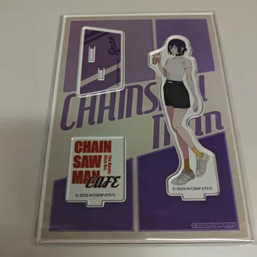 극장판 체인소 맨 카페 아크릴 스탠드 레제