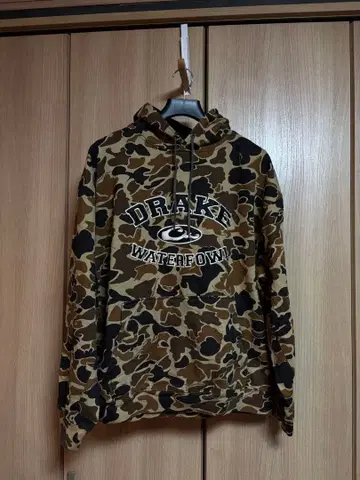 레어 Drake Waterfowl 리얼 카모 덕 헌터 카모 자수 XL