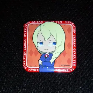 역전재판 화랑 캔뱃지 가류 키리히토 역전재판4 캔뱃지