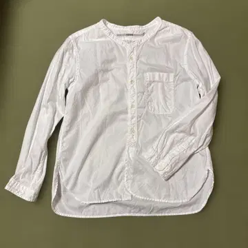 OMNIGOD 화이트 긴팔 셔츠 사이즈 2