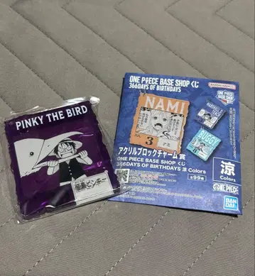 원피스 베이스샵 아크릴 블록 참 괴조 핑키