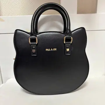 PAUL & JOE 고양이형 숄더백 블랙