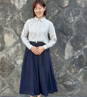 chibichibi kitchen 치비치비키친 리버티 프린트 긴팔