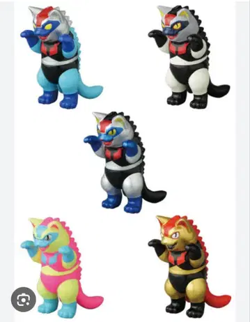 총 5종 VAG 네고라 마징가Z 코나츠야 BOX 가챠 소프트 비닐 피규어