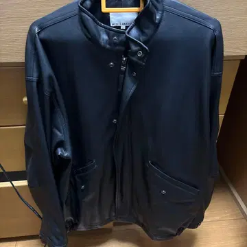 MYSELF ABAHOUSE 블랙 가죽 자켓 L