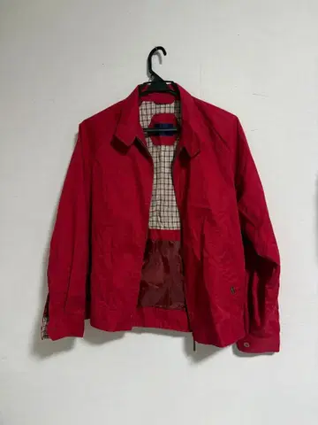 Golden Bear 레드 나일론 자켓 M 사이즈