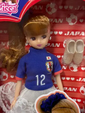 리카짱 축구 일본 대표팀 모델 2014