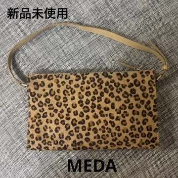 MEDA 레오파드 핸드백 미사용 새상품