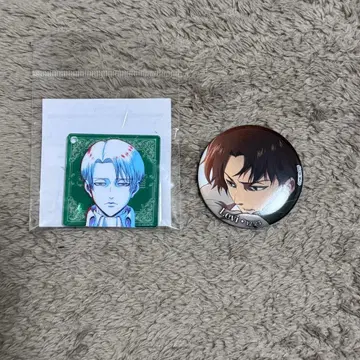 진격의 거인 리바이 wit studio 선화 아크릴 키링 캔뱃지