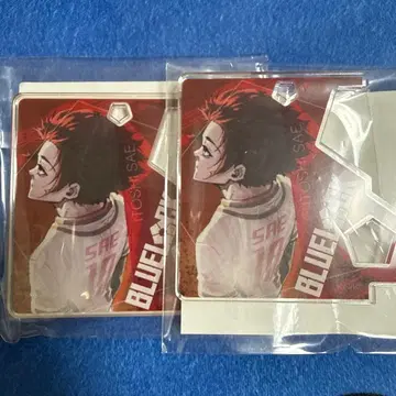 블루 록 제비뽑기당 선택 가능한 콤비 아크릴 키링 이토시 사에 원작 그림