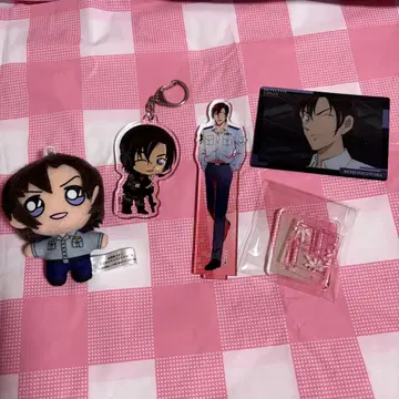 명탐정 코난 하기와라 켄지 봉제 인형 아크릴 스탠드 묶음 판매