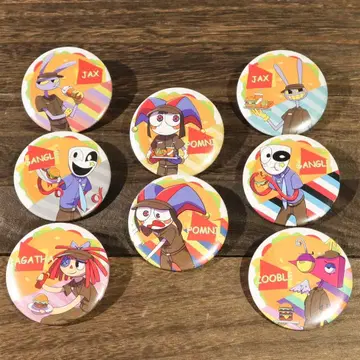 어메이징 디지털 서커스 TADC 카페 트레이딩 캔뱃지 전 종류