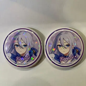 요이사키 카나데 로손 콜라보 캔뱃지