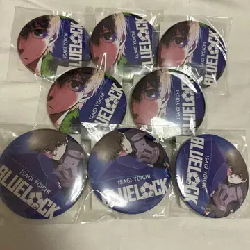 블루 록 제비뽑기당 75mm 캔뱃지 이사기 요이치 원작 그림