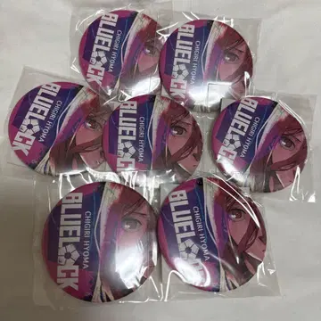 블루 록 제비뽑기당 75mm 캔뱃지 치기리 효마 원작 그림