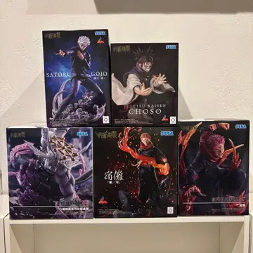 고죠 사토루 스쿠나 팔취검이계신장마허라 쵸소우 피규어 5세트