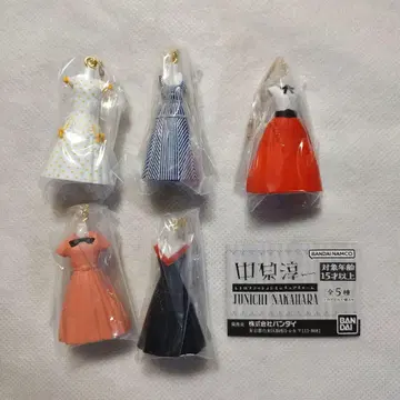 나카하라 준이치 레트로 패션 미니어처 참 5종 세트