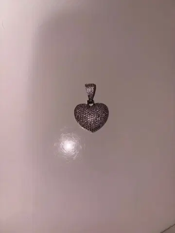 아발란치 하트 지르코니아 펜던트