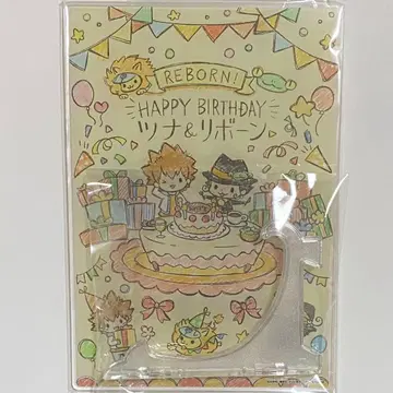 가정교사 히트맨 REBORN 벌스데이 아크릴 스탠드 사와다 츠나요시 리본