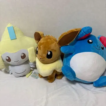 마릴, 지라치, 이브이 봉제 인형 세트