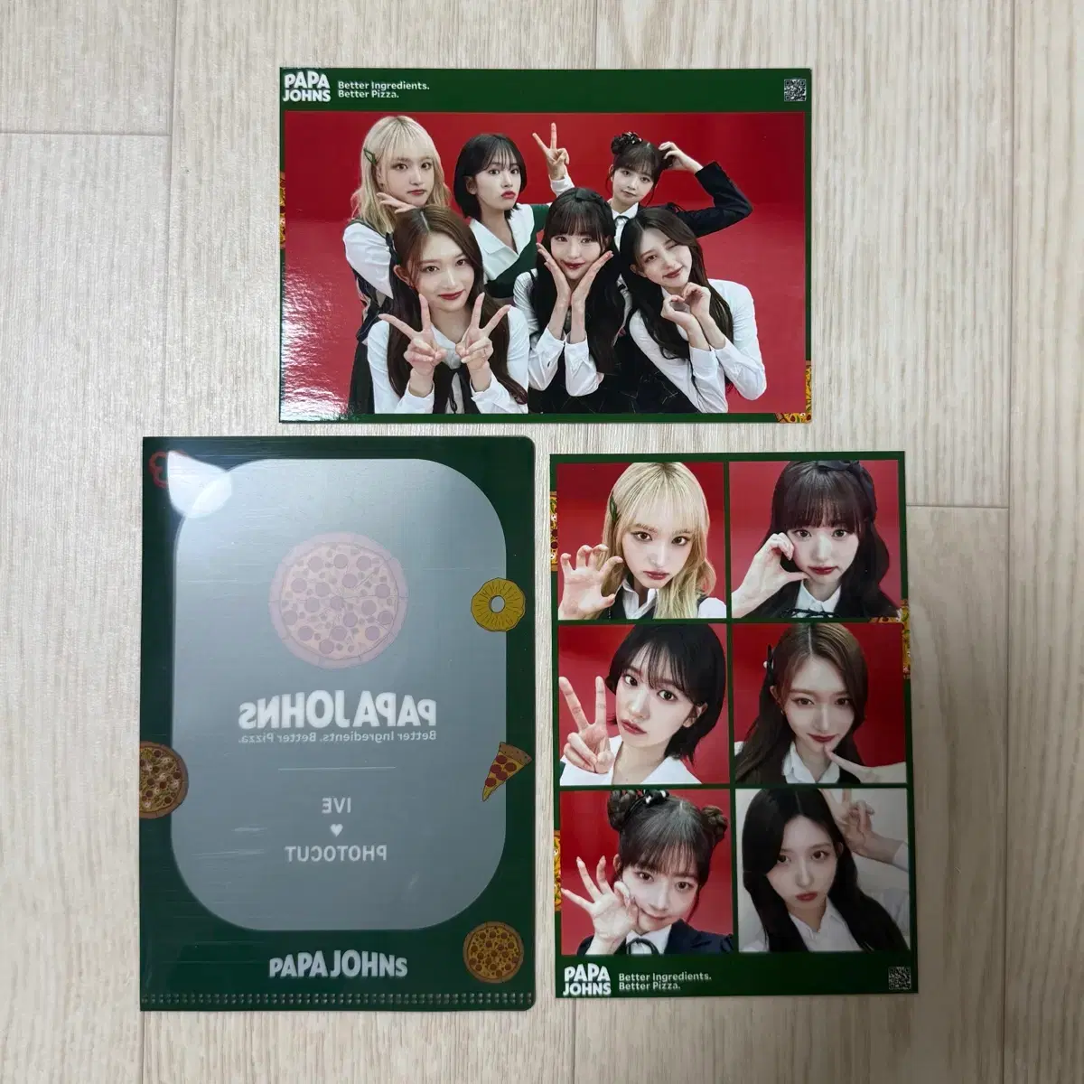 아이브 파파존스 네컷사진 엽서 사진 포토카드 포카 파일