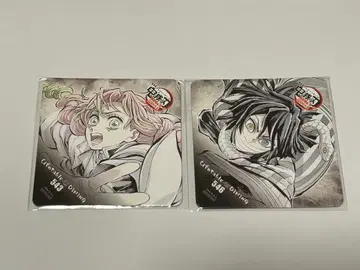 귀멸의 칼날 다이닝 피날레기 코스터 이구로 오바나이 칸로지 미츠리