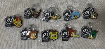 J리그 메이지 야스다 J1 백년 구상 클럽 마스코트 러버 참 9점 세트