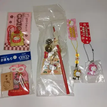 헬로키티 묶음 판매 부적 스트랩 하마야 오다이바