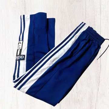 아디다스 네이비 블루 아디블레이크 스냅 팬츠 저지 여성 S