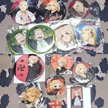 도쿄 리벤저스 캔뱃지 마이키 드라켄 파칭 키링