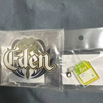 앙스타 Eden 로고 아크릴 스탠드 커스텀 아이돌 참 전시회