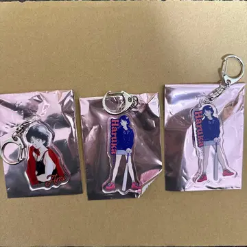 아다치 미츠루전 히로인 아크릴 참 세트