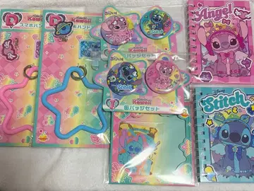 해피 복권 디즈니 스티치 엔젤 세트 D상 핸드 스트랩