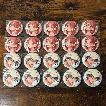 하나토유메&LaLa 발렌타인 화이트데이 페어 2025 캔뱃지 1