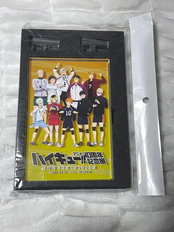 하이큐 10주년 기념전 아크릴 블록