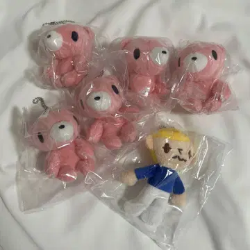 그루미 gloomy 봉제 인형 키홀더 가챠가챠