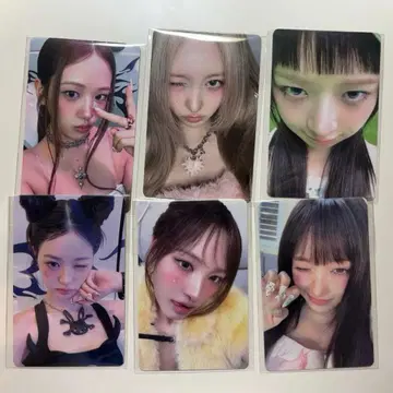 ive secret A!SMART 스마트 트레이딩 카드 6종 컴플리트