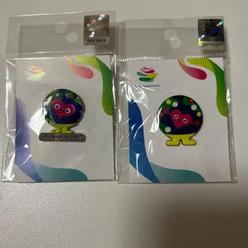 둥근 500 501 핀 배지 요코하마 만국박람회 EXPO2027