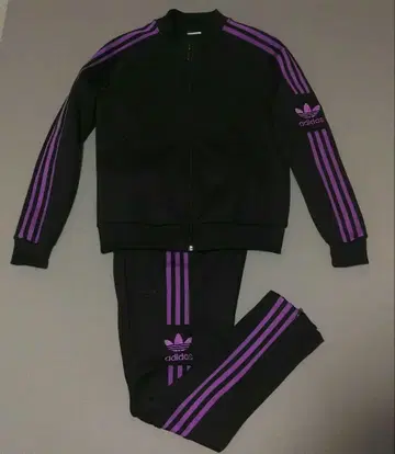 새상품급 아디다스 ATP 셋업 검정 x 보라 블랙 퍼플 L 사이즈