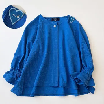 새상품급 M'S GRACY 프릴 소매 가디건 하트 2024년