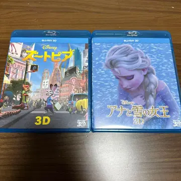 주토피아, 겨울왕국 3D 블루레이