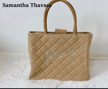 Samantha Thavasa 사만사 퀼팅 백 스톤