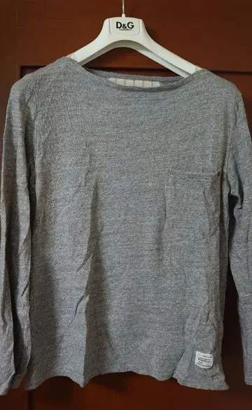 Anachronorm 보트넥 티셔츠 롱T셔츠