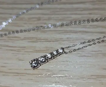 플라티나 브라운 다이아몬드 펜던트 총 0.5ct