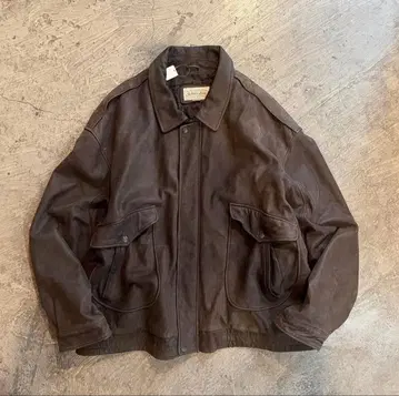 St.John's Bay 가죽 자켓 4XL 세인트존스베이