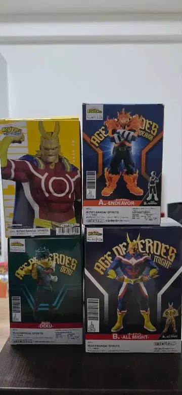나의 히어로 아카데미아 피규어 세트