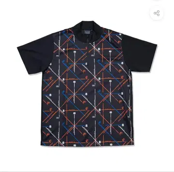 MUTA MARINE 하프 지퍼 모크넥 셔츠