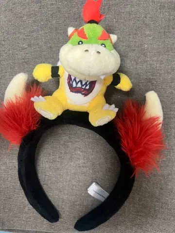 미니 쿠파 머리띠 쿠파 Jr 마리오