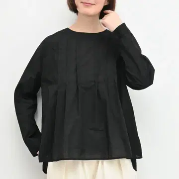 SUNVALLEY .코튼 로우 크루넥 풀오버